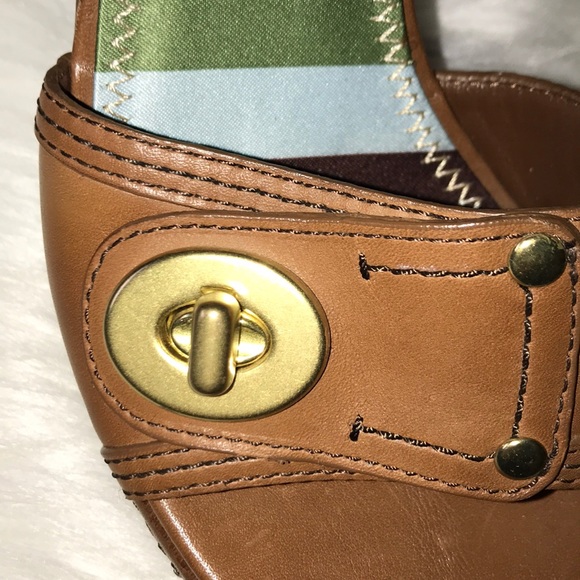 Coach Legacy wedge sandals - Picture 5 of 6